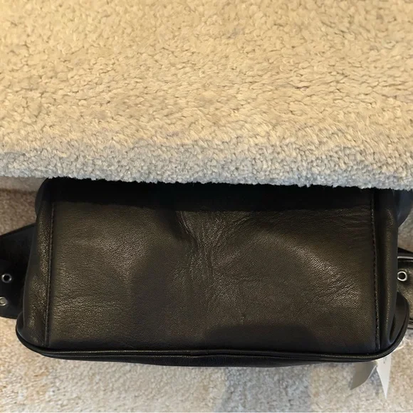 NWT Free People Arm Candy Shoulder Bag - Black - Picture 9 of 14